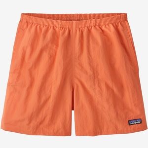 Patagonia Men's Baggies Shorts 5" Tigerlily Orange - NWT